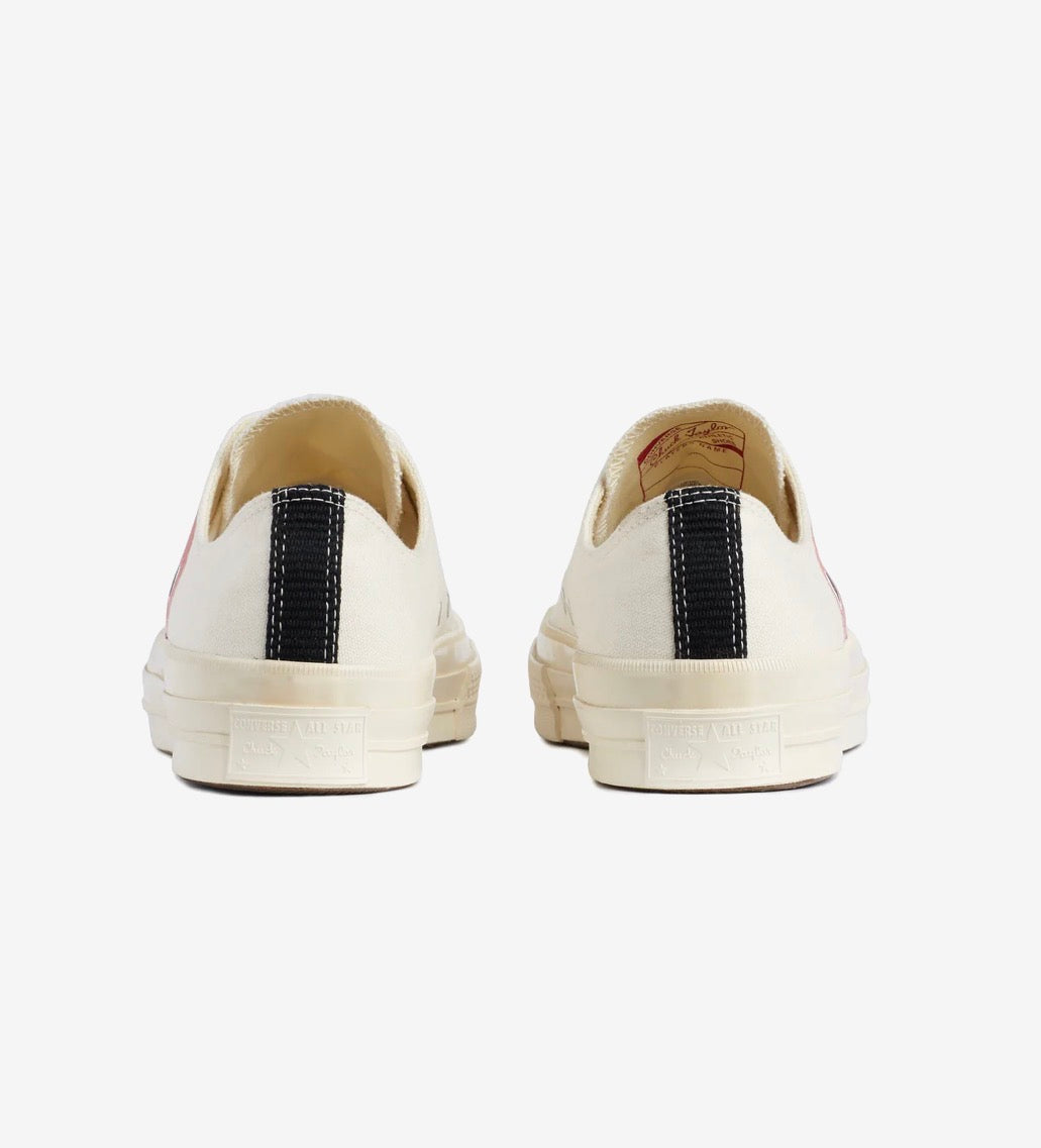 Converse Red Heart Chuck Taylor All Star ’70 Low White