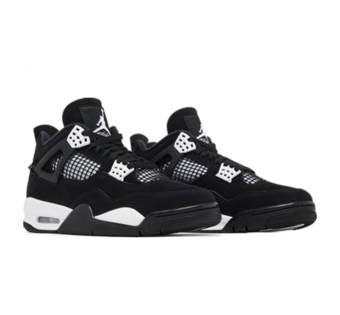 Air Jordan 4 Retro “ thunder white “