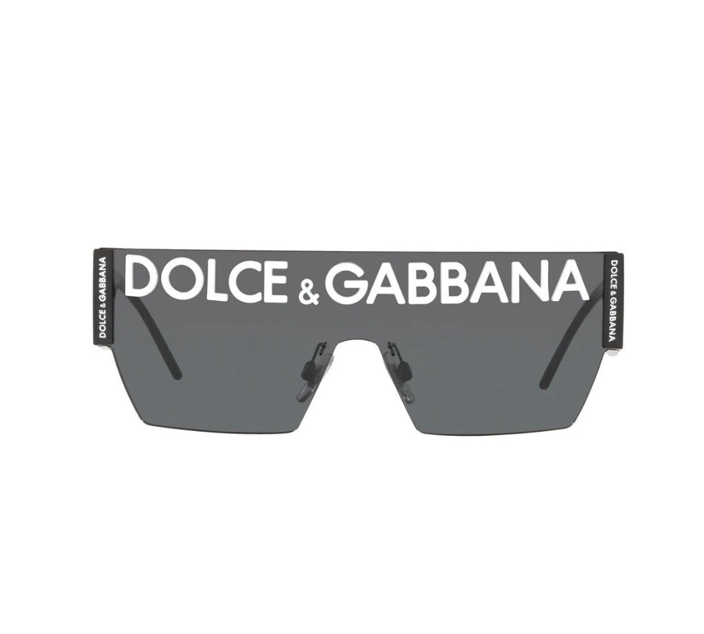 Dolce & Gabbana chunky logo sunglasses