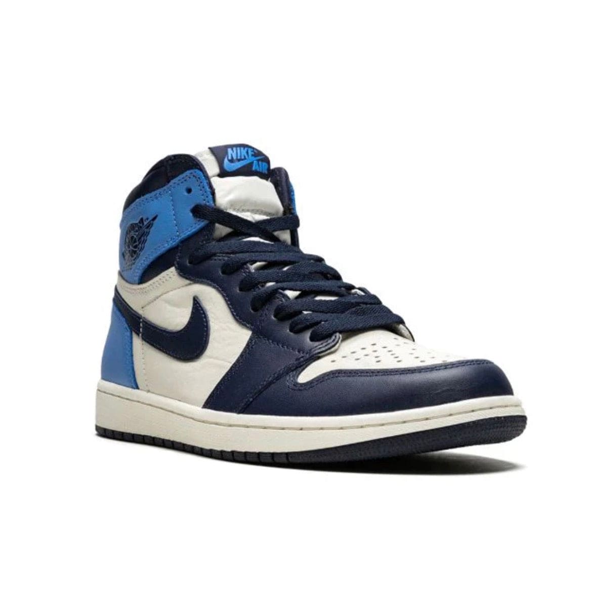 AIR JORDAN 1 RETRO HIGH OG "OBSIDIAN/UNIVERSITY BLUE"
