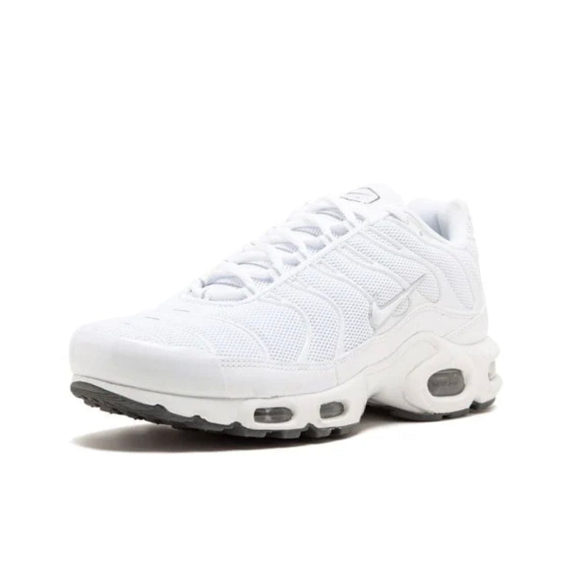NIKE AIR MAX PLUS "TRIPLE WHITE"