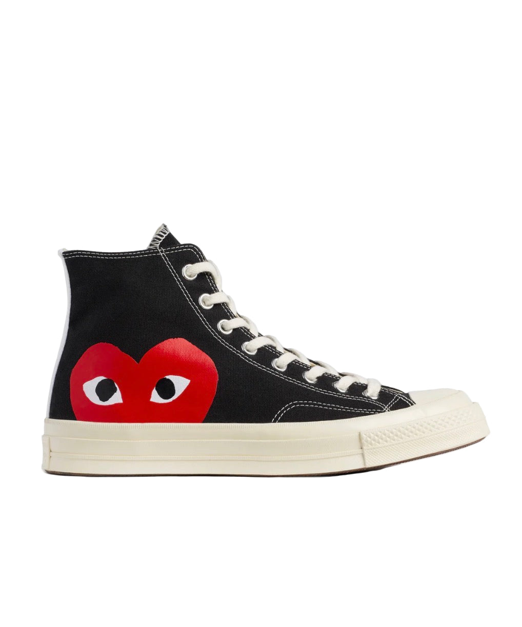 Converse Red Heart Chuck Taylor All Star ’70 High Black