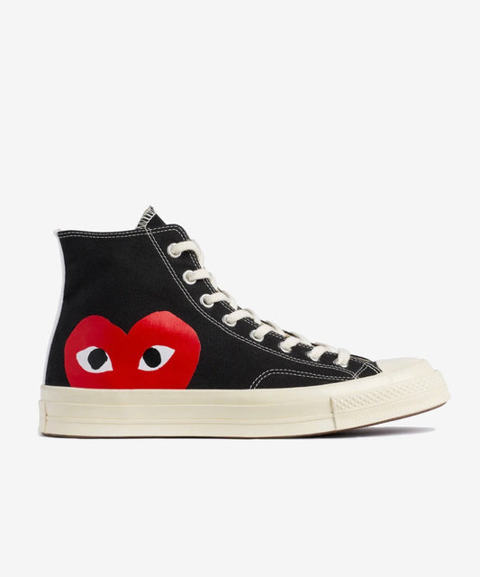 Converse Red Heart Chuck Taylor All Star ’70 High Black