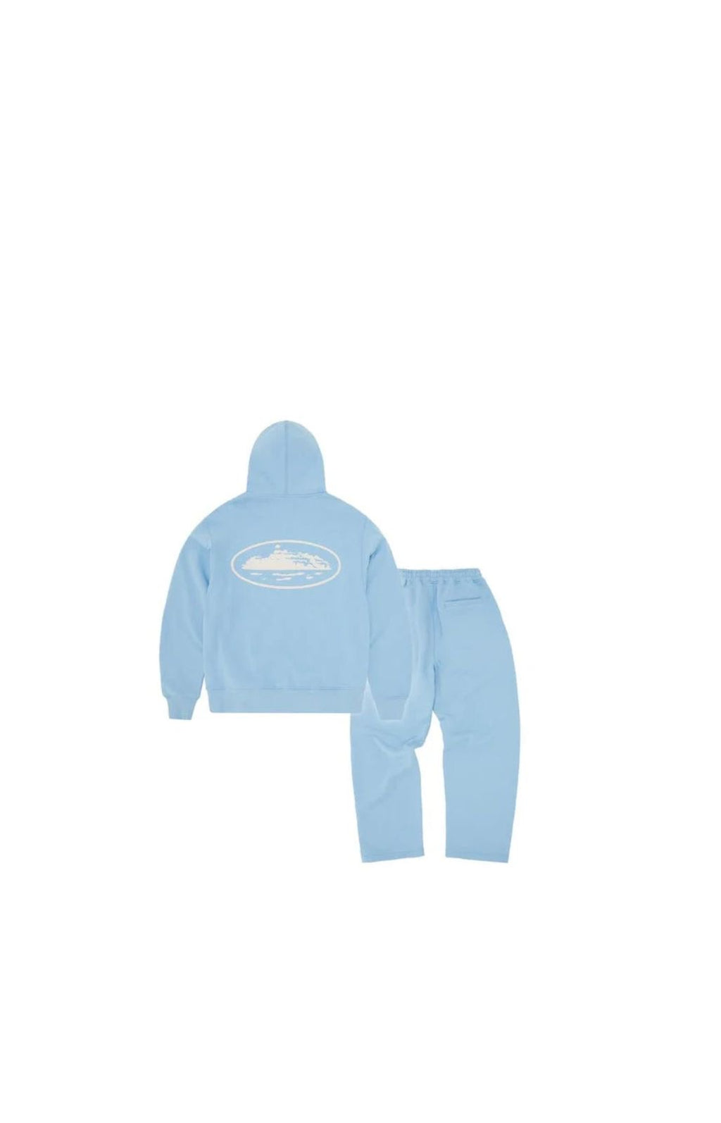 CORTEIZ ISLAND
PUFF PRINT
TRACKSUIT BABY
BLUE.