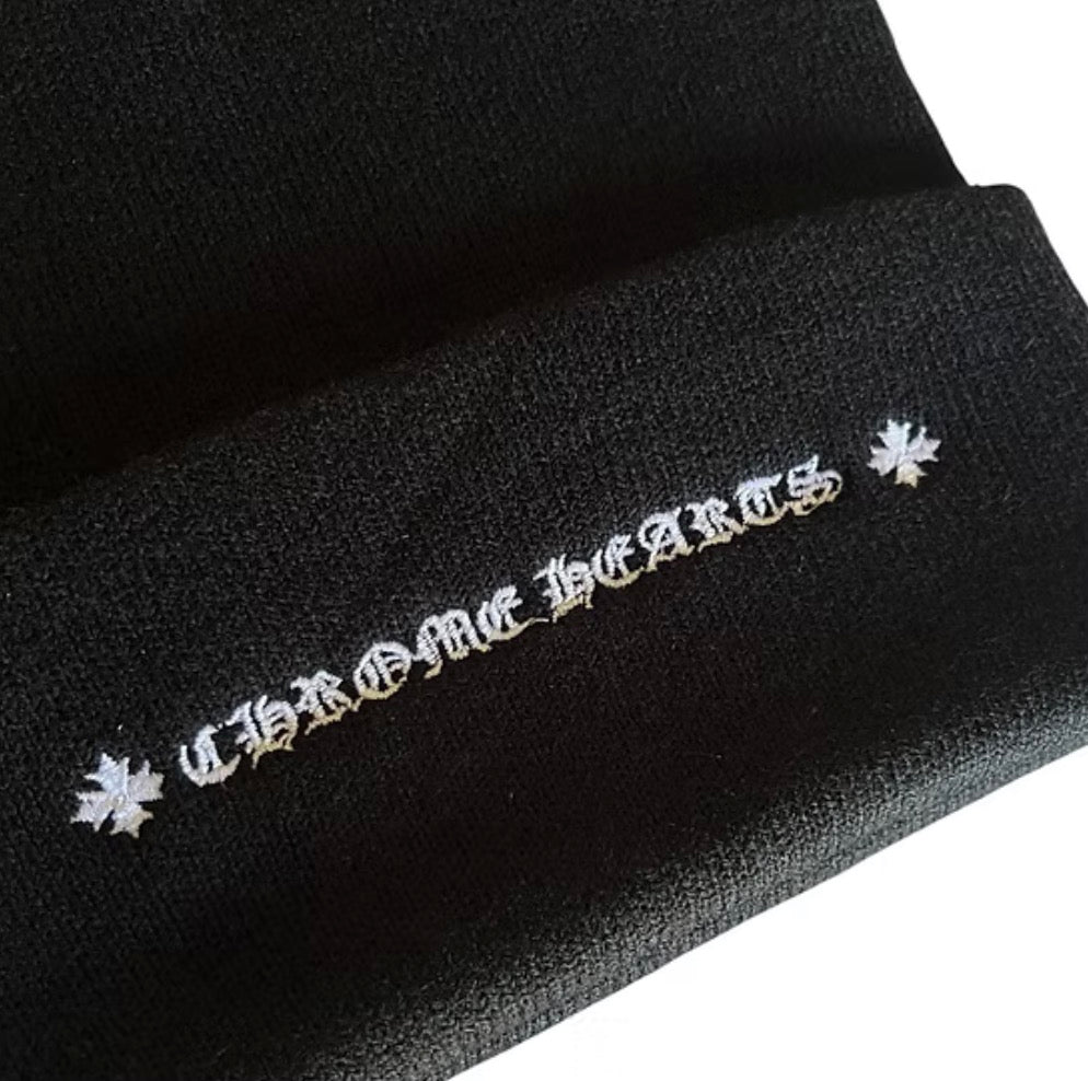 Chrome Hearts beanie “Black and white”