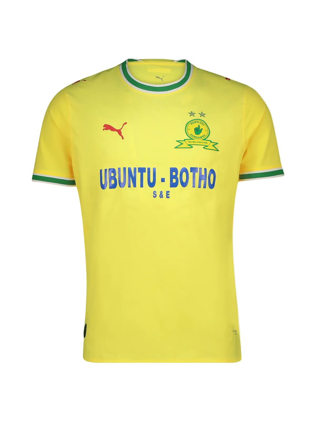 Puma Mens Mamelodi Sundowns Home 26/27 Yellow Stadium Jersey